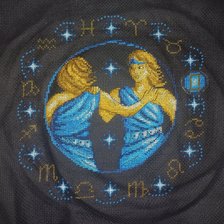 Работа «Набор PANNA. Вышивка Знаки Зодиака "Близнецы"»