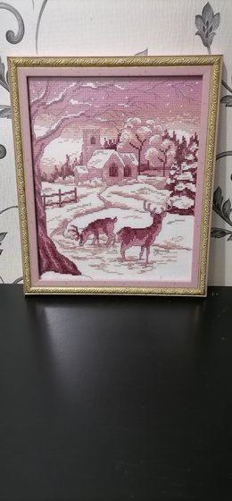 Работа «Снежное настроение»