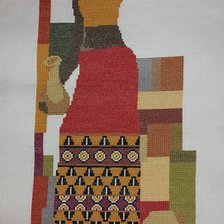 Работа «Африканская красавица»