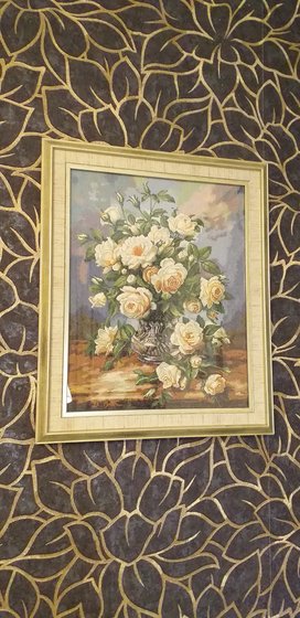 Работа «Белые розы»