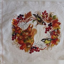 Работа «Осенний венок»