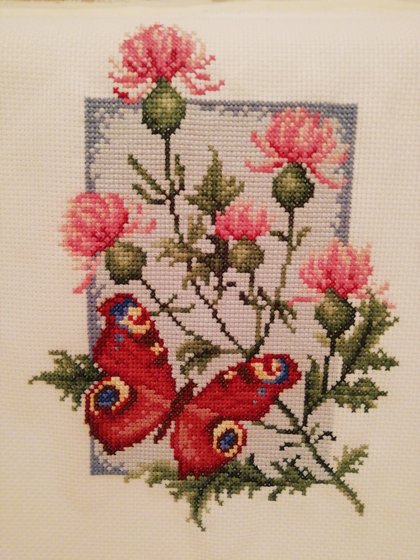 Работа «Павлиний глаз»