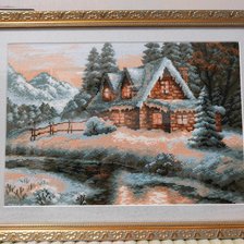 Работа «Зимний пейзаж»