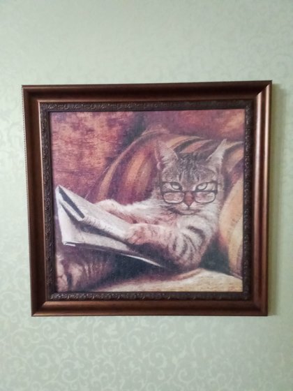 Работа «Кот ученый»