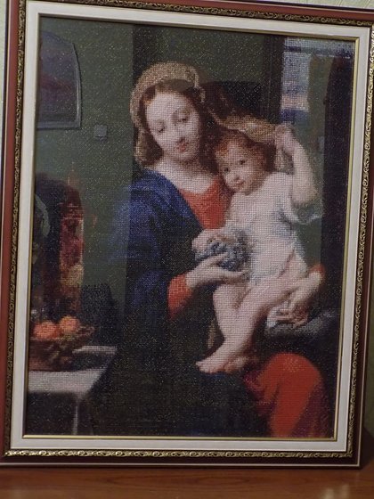 Работа «Мадонна.»