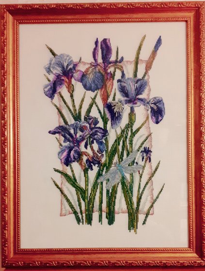 Работа «Ирисы»