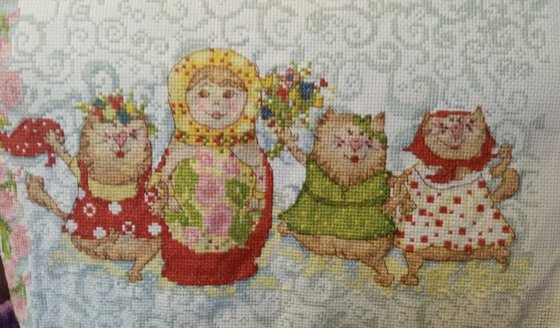 Работа «Матрёшкина вечеринка»