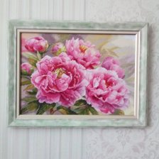 Работа «Пионы»