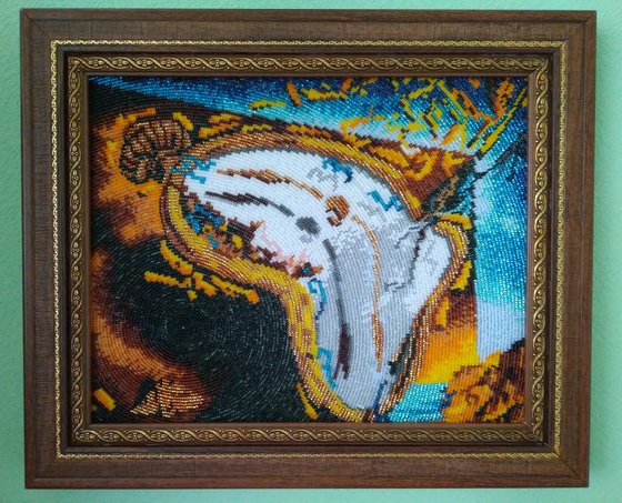 Работа «Время течет. По мотивам картины С.Дали»