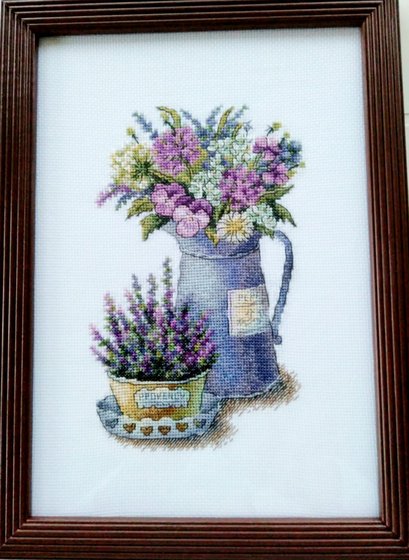 Работа «Цветы Прованса»