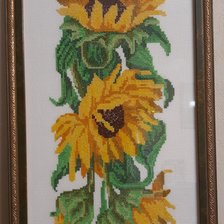 Работа «Подсолнухи»