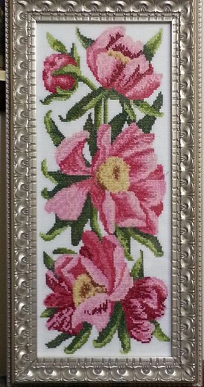 Работа «Пионы»