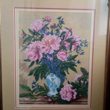 Работа «Ваза с цветами»