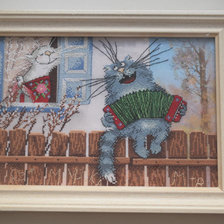 Работа «Живет моя отрада в высоком терему»