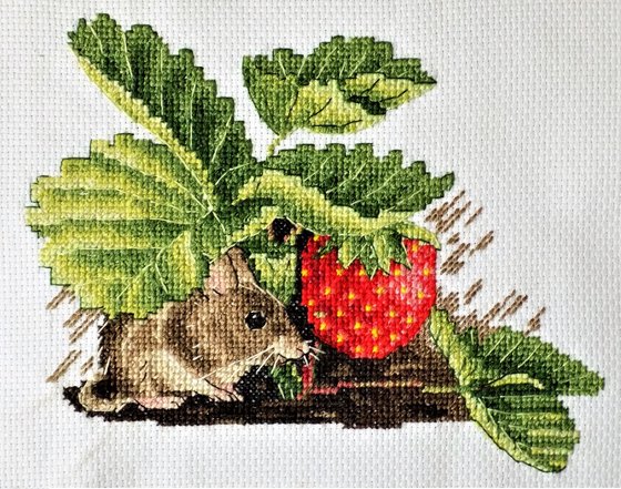 Работа «ЗА ВКУСНОЙ ЯГОДКОЙ»