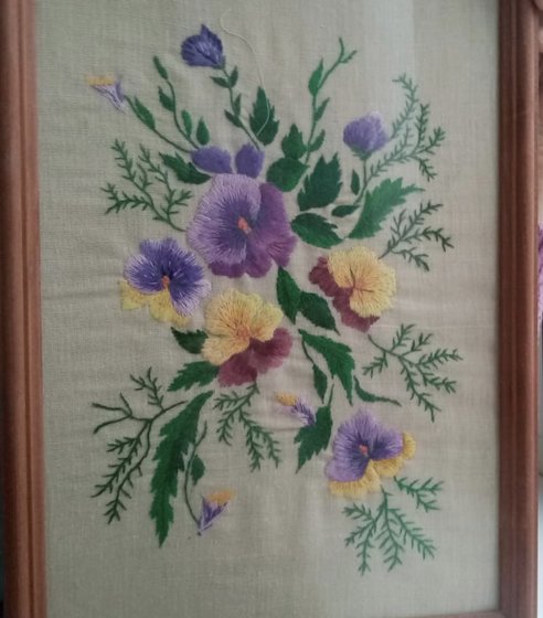 Работа «Цветы»