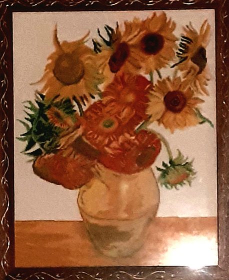 Работа «Ван Гог . Подсолнухи»