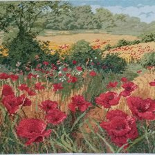 Работа «Маковое поле - вторая версия»