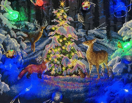 Работа «Dimensions. Звери в лесу 😻 переводила в гамму»