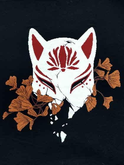 Работа «Маска кицунэ»