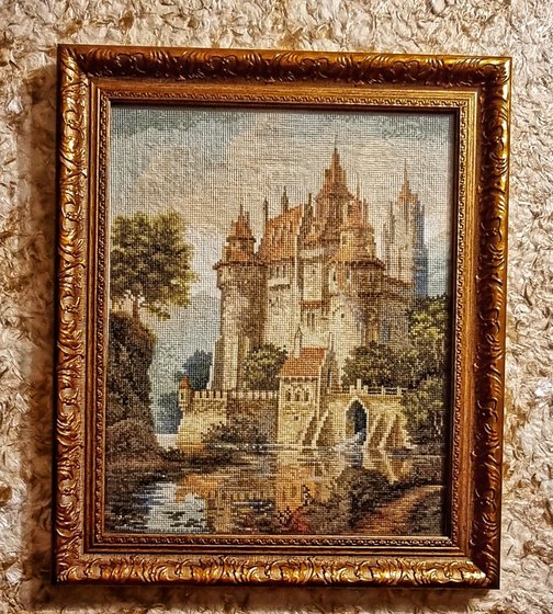 Работа «Замок в горах»