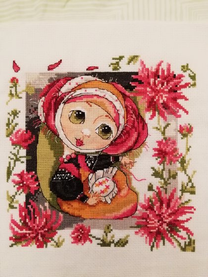 Работа «Вышивальщица»