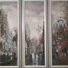 Работа «Город после дождя. (новая слобода)»