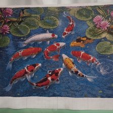 Работа «Карпы Кои»