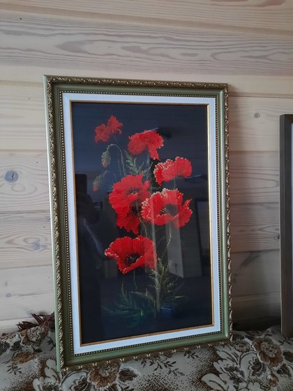 Работа «Маки»