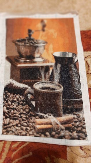 Работа «Кофейный этюд»