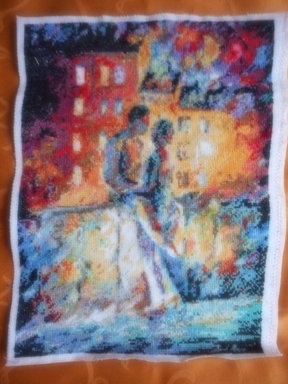 Работа «Пара влюбленных»