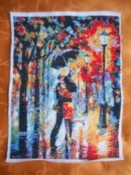 Работа «Под дождем»