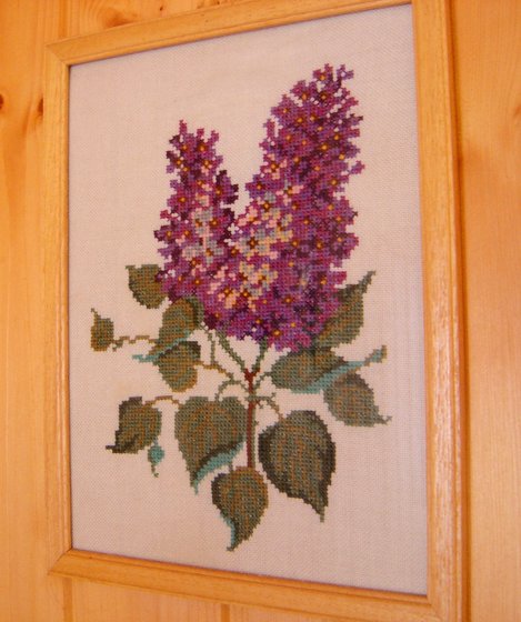 Работа «Сирень»