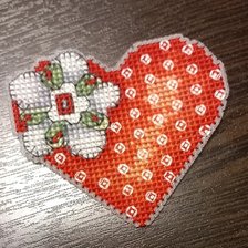 Работа «Ажурное сердце»