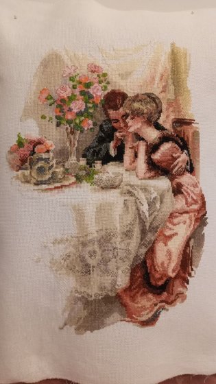 Работа «"Перший вечір у власному будинку" за мотивами картини Х.Фішера»