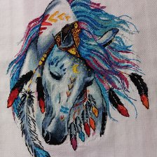 Работа «Радужная лошадь»