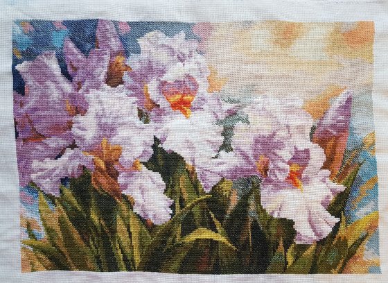 Работа «Ирисы»