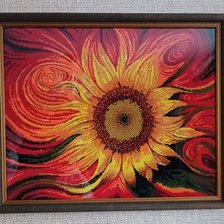 Работа «Солнечный подсолнух»