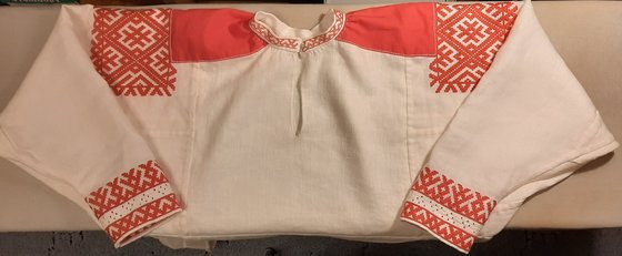 Работа «Пинежская рубаха»