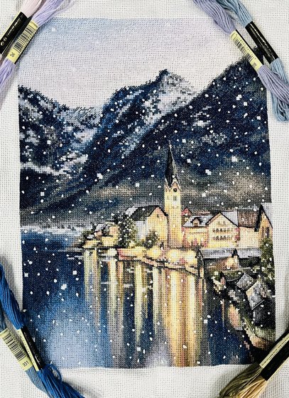 Работа «Вечерний Гальштат»