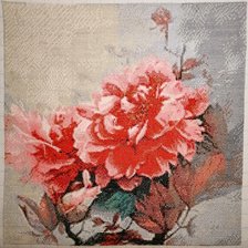 Работа «Китайские пионы»