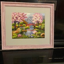 Работа «Цветущая сакура.»