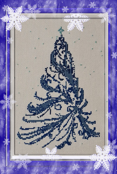 Работа «Снежное кружево»