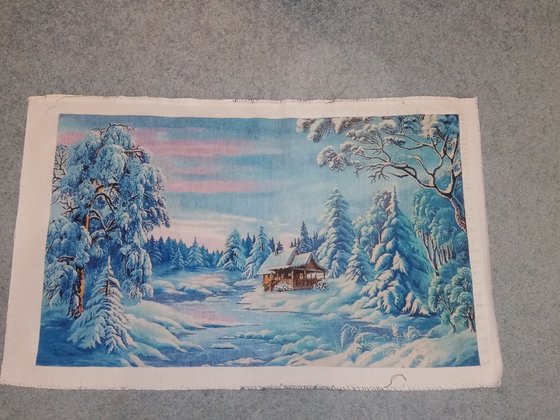 Работа «Зимние сумерки»