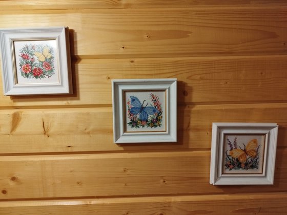 Работа «Миниатюры,,Бабочки,,»