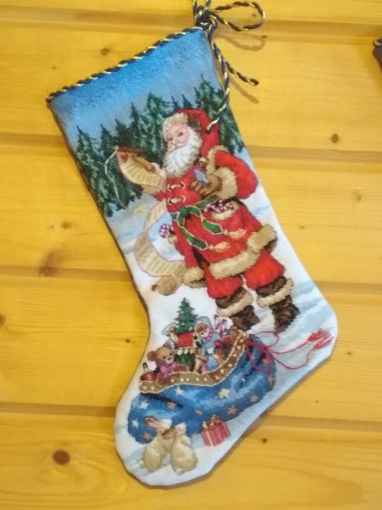 Работа «Рождественский сапожок»