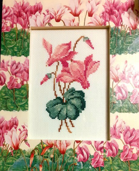 Работа «Цикламен»