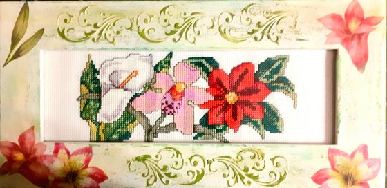 Работа «Цветы»