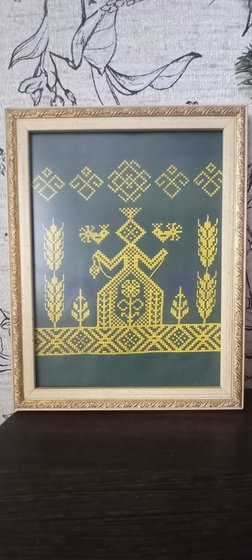 Работа «Оберег Макошь»