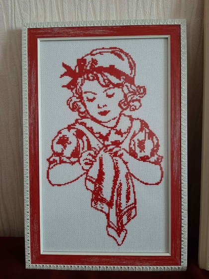 Работа «Дівчинка»